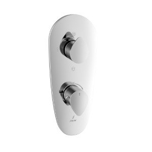 Picture of Vignette Prime Aquamax Exposed Part Kit of Thermostatic Shower Mixer with 3-way diverter - Chrome