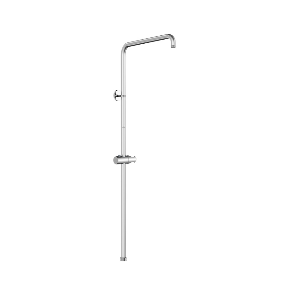 صورة ماسورة شاور مكشوفة على شكل حرف L - كروم