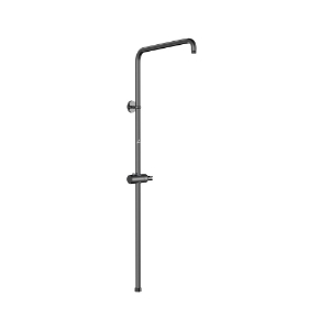 Picture of Exposed Shower Pipe with Hand Shower Holder, L-Type - Black Chrome