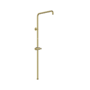 Picture of Exposed Shower Pipe with Hand Shower Holder, L-Type - Antique Bronze