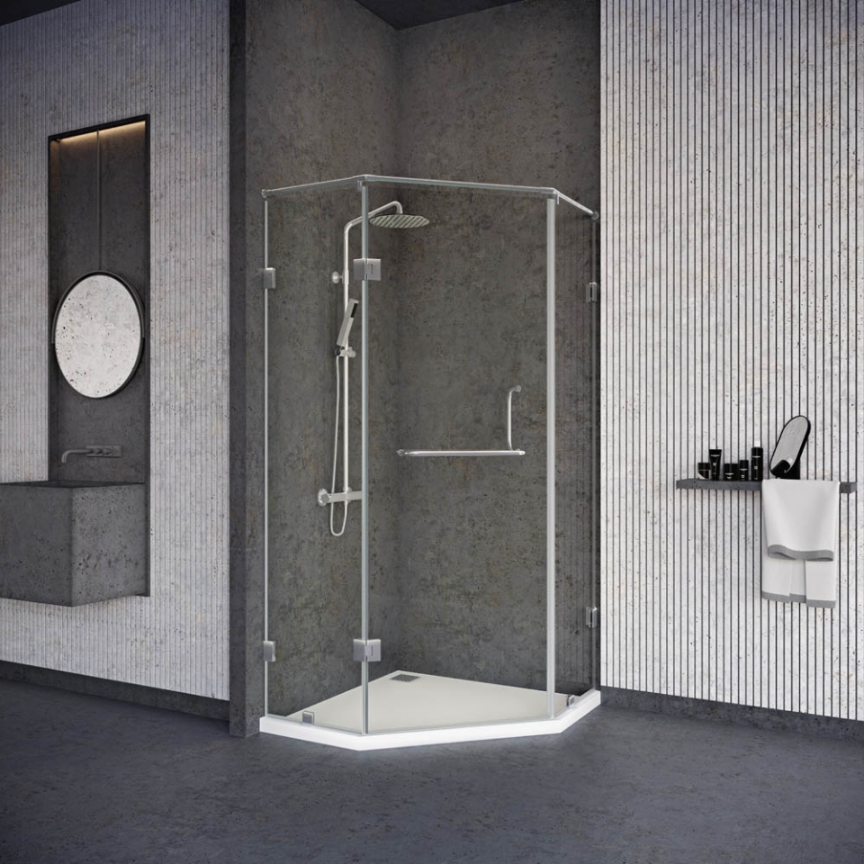 صورة Pentagonal Shaped Corner Enclosure